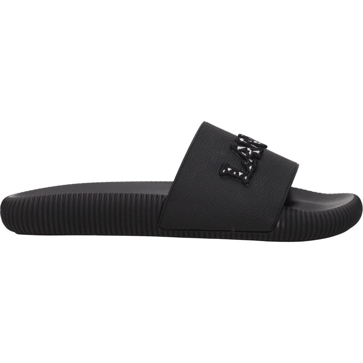 Lanvin Black Cotton Slippers Sandals LA-8547273441545-EU36/US6