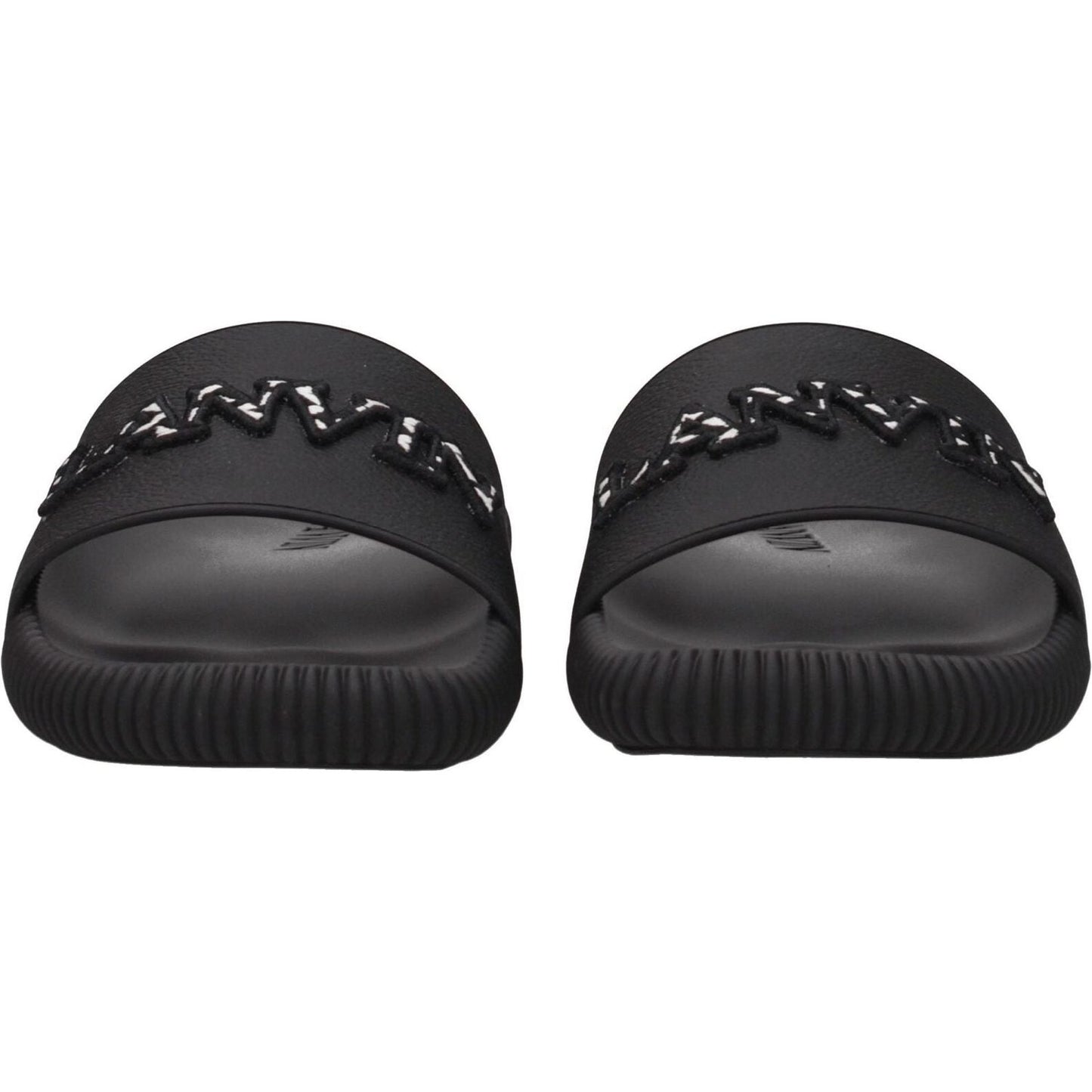 Lanvin Black Cotton Slippers Sandals LA-8547273441545-EU36/US6