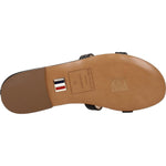 Thom Browne Black Leather Slippers Sandals TH-8547289661705-EU37/US7
