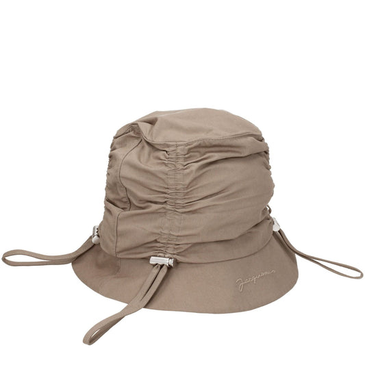 Jacquemus Beige Cotton Bucket Hat