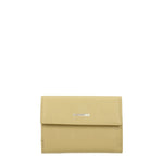 Jil Sander Yellow Leather Wallets JI8547350511881BT