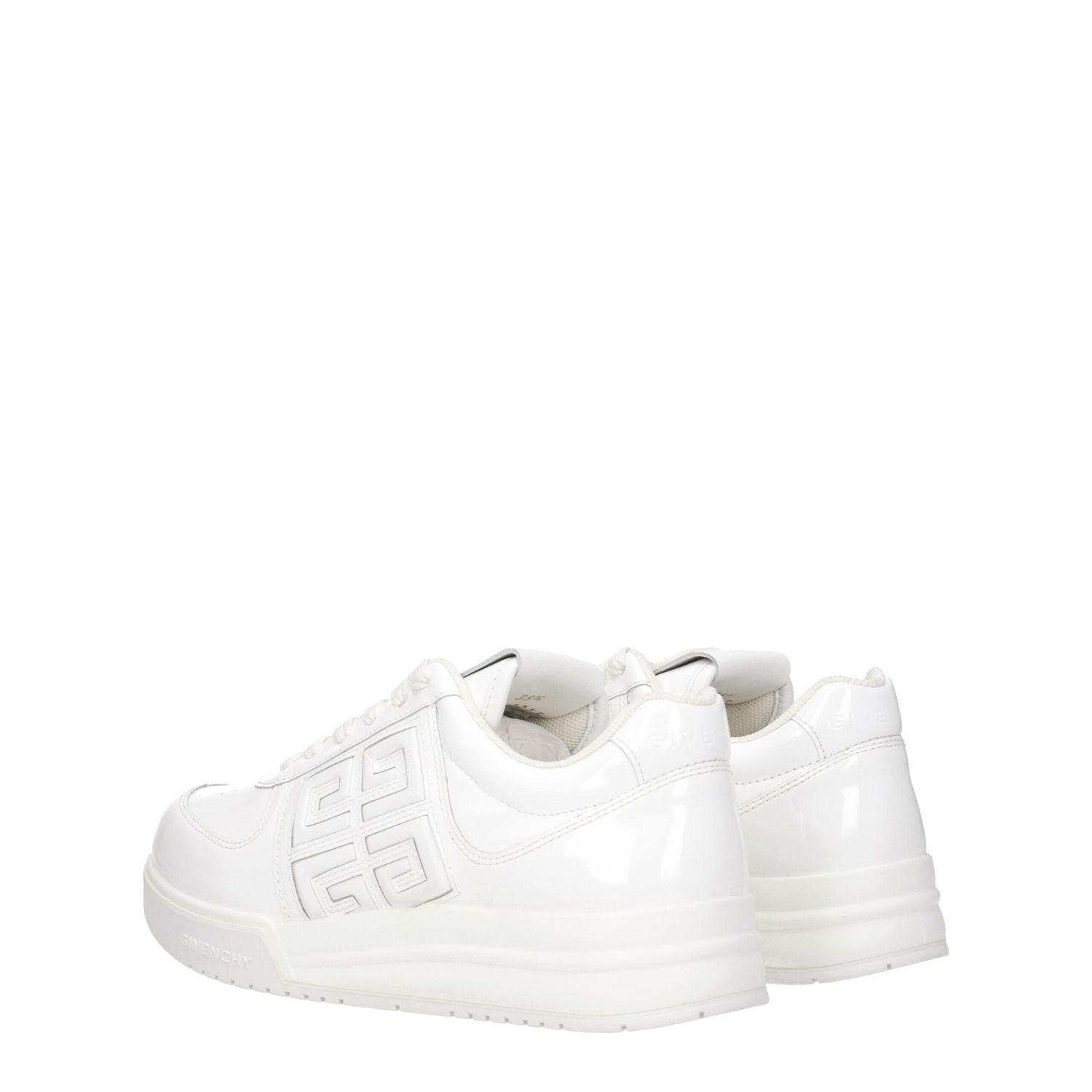 Givenchy White Leather Low Top Sneakers