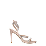 Stuart Weitzman Pink Satin Stiletto Heels Sandals ST-8547355492617-EU37.5/US7.5