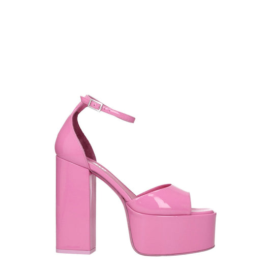 Paris Texas Pink Leather Platforms PA-8547364307209-EU36.5/US6.5