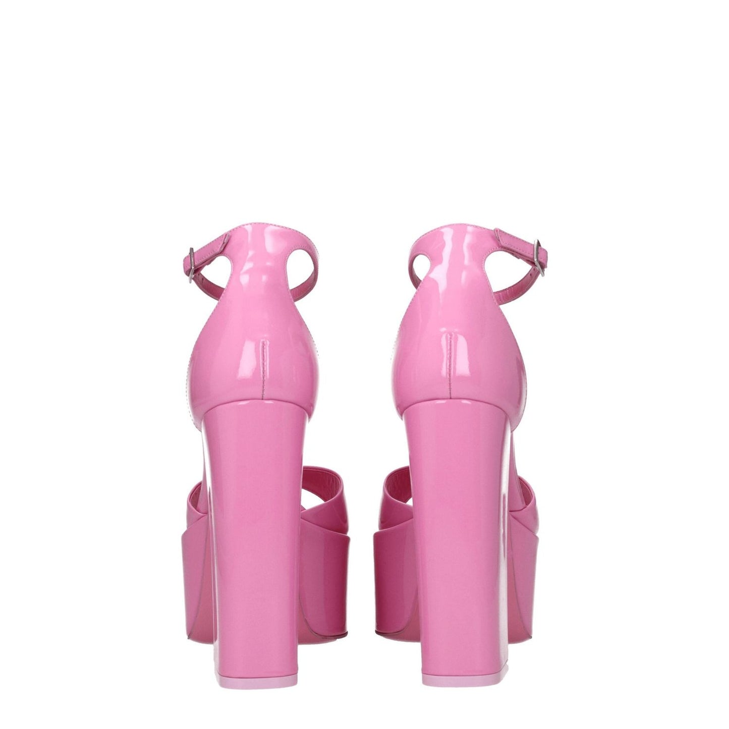Paris Texas Pink Leather Platforms PA-8547364307209-EU36.5/US6.5
