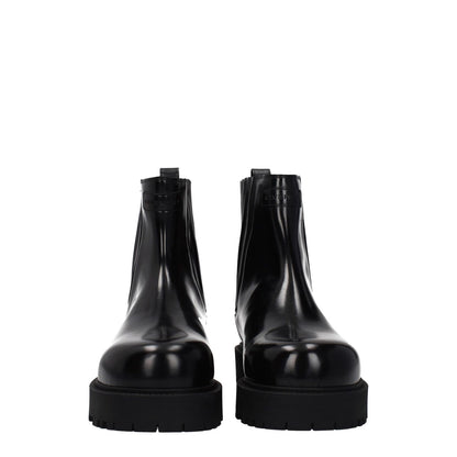 Givenchy Black Leather Ankle Boots