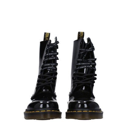 Dr. Martens Black Leather Ankle Boots