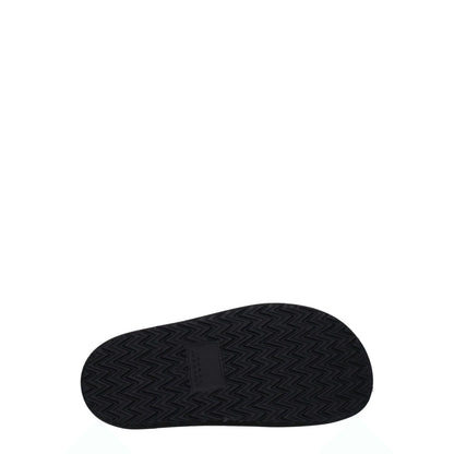 Isabel Marant Black Leather Slippers