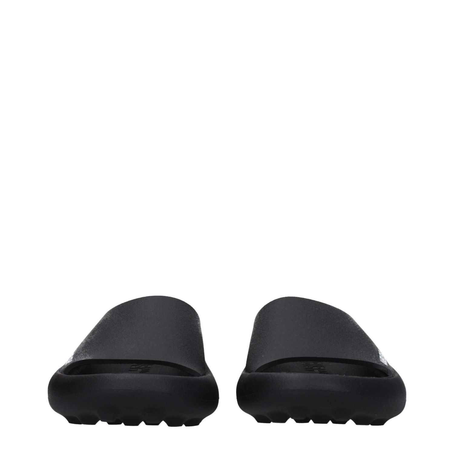 Ambush Black Cotton Slippers