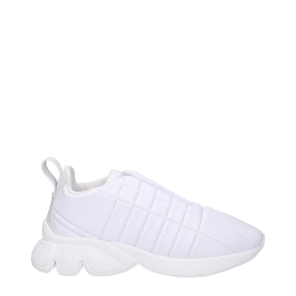 Burberry White Leather Sneakers BU-8611901145353-EU38/US8