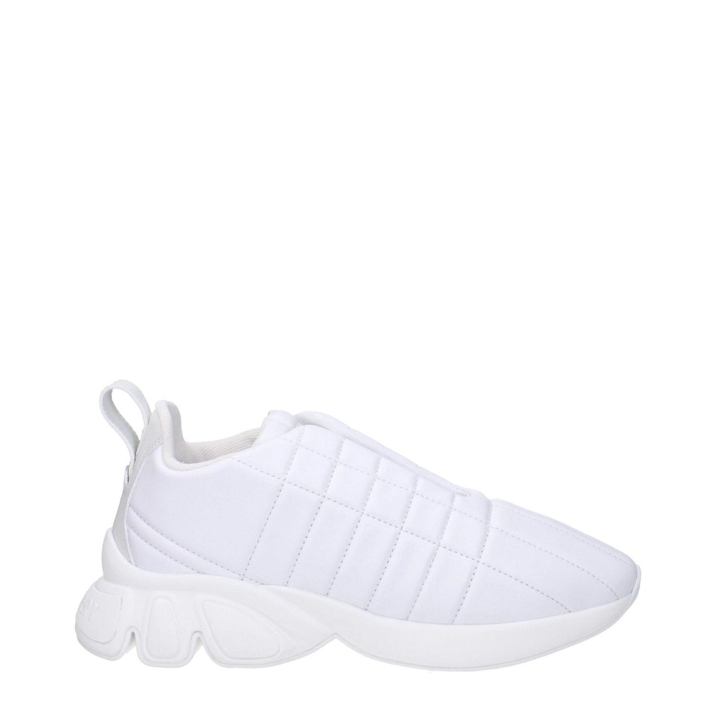 Burberry White Leather Sneakers BU-8611901145353-EU38/US8