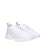 Burberry White Leather Sneakers BU-8611901145353-EU38/US8