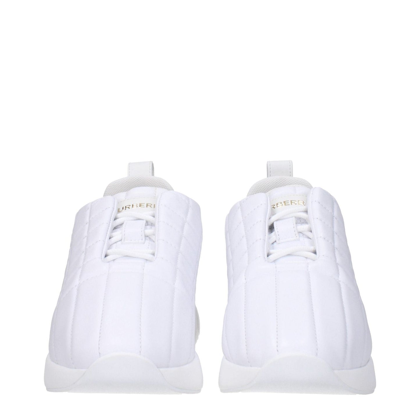 Burberry White Leather Sneakers BU-8611901145353-EU38/US8