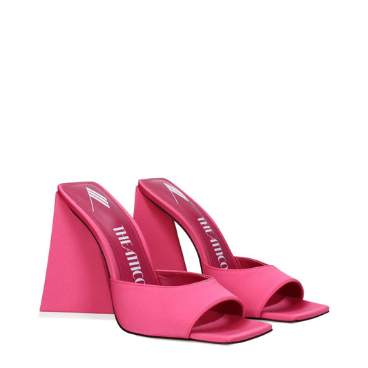 The Attico Pink Fabric Platforms TH-8612671389961-EU39.5/US9.5
