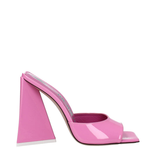 The Attico Pink Leather Platforms TH-8613442257161-EU37/US7