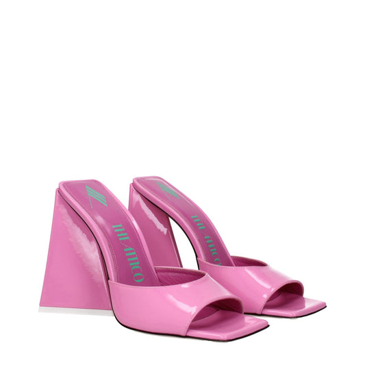 The Attico Pink Leather Platforms TH-8613442257161-EU37/US7
