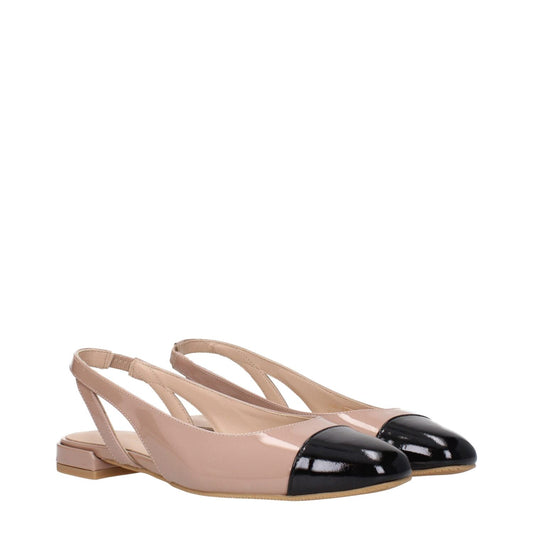 Stuart Weitzman Pink Leather Ballet Flats ST-9249013465353-EU35.5/US5.5
