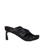 Stella McCartney Black Leather Stiletto Heels Sandals ST-9256214692105-EU36.5/US6.5
