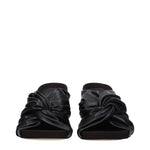 Stella McCartney Black Leather Stiletto Heels Sandals ST-9256214692105-EU36.5/US6.5