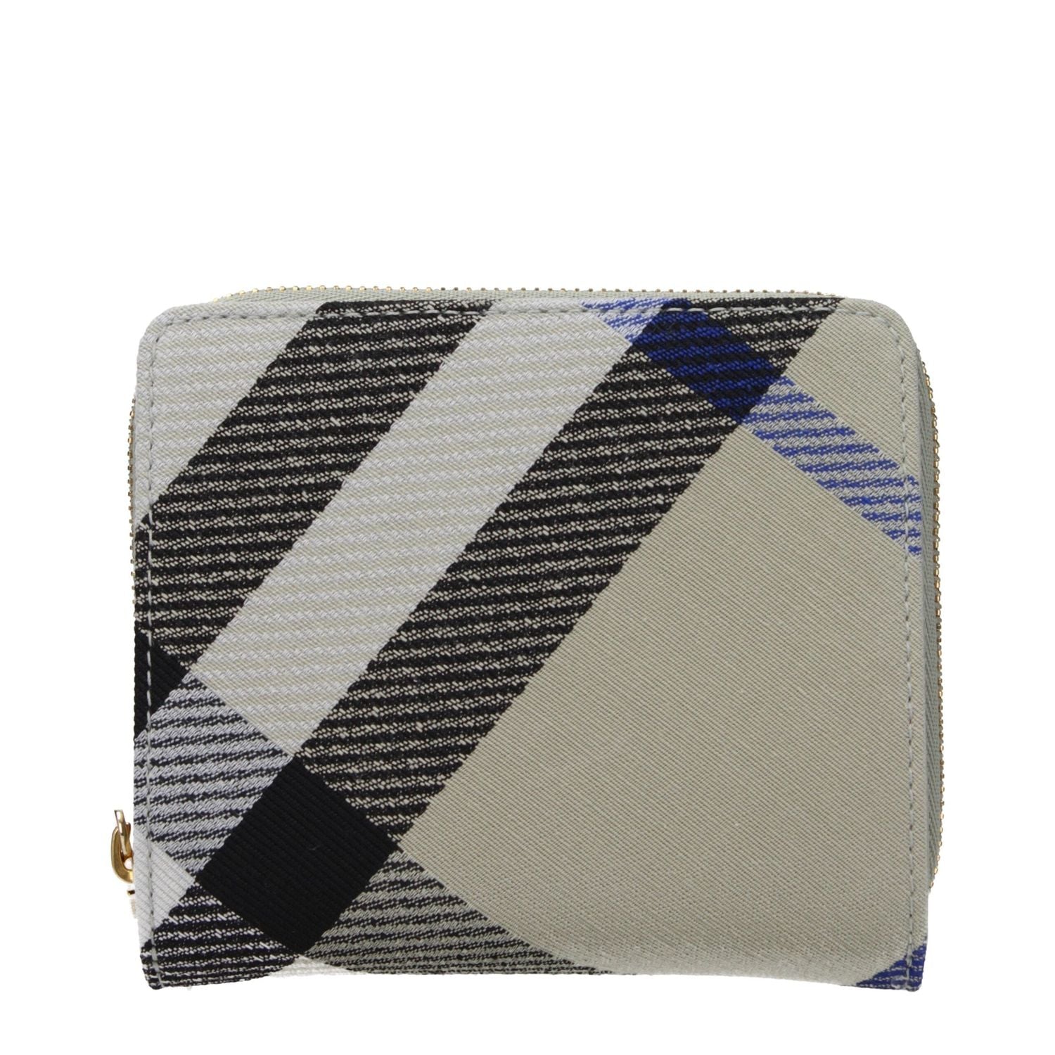 Front view with bag zipped and handles upright.