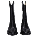Isabel Marant Black Leather Ankle Boots IS-9490901696777-EU36/US6