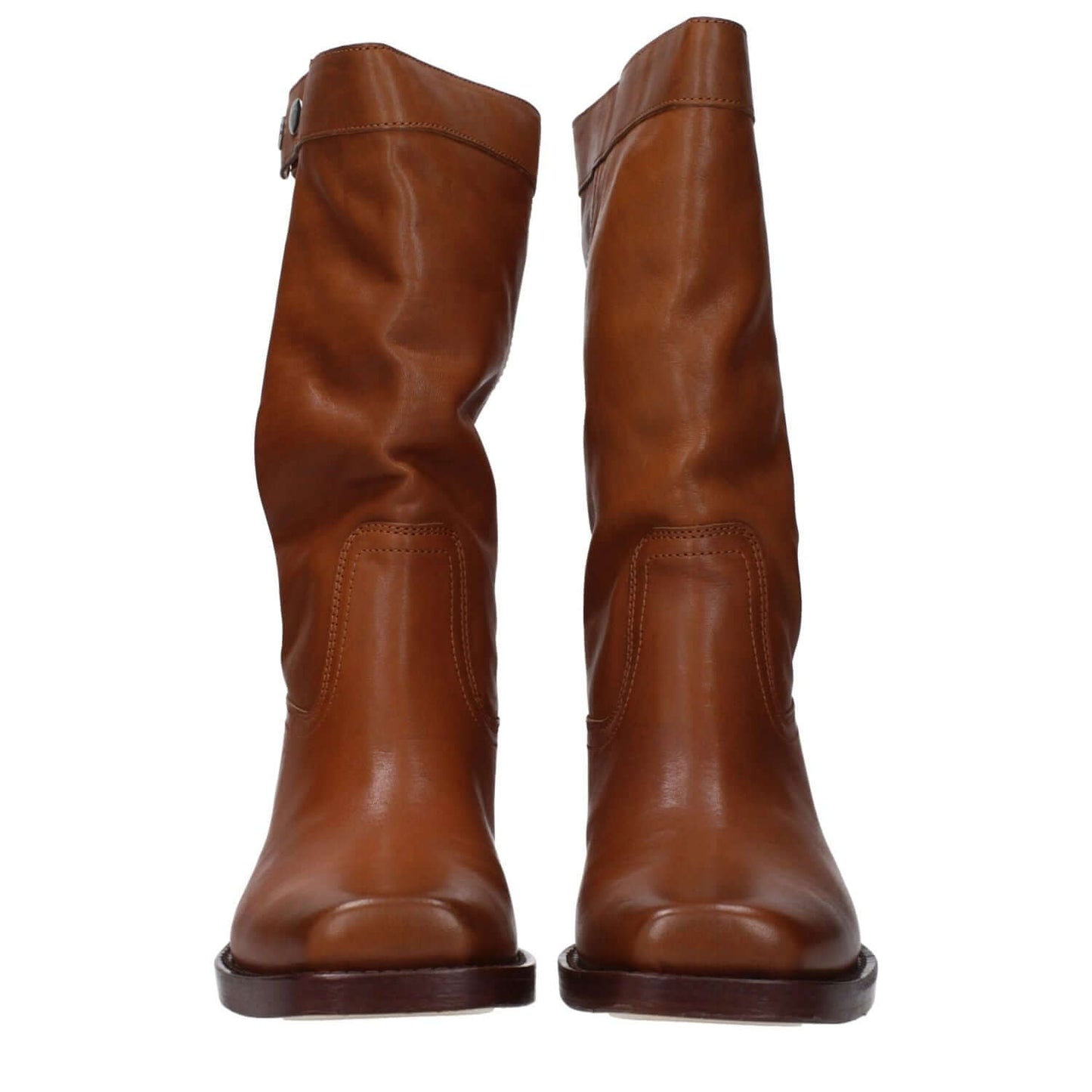 Isabel Marant Brown Leather Ankle Boots