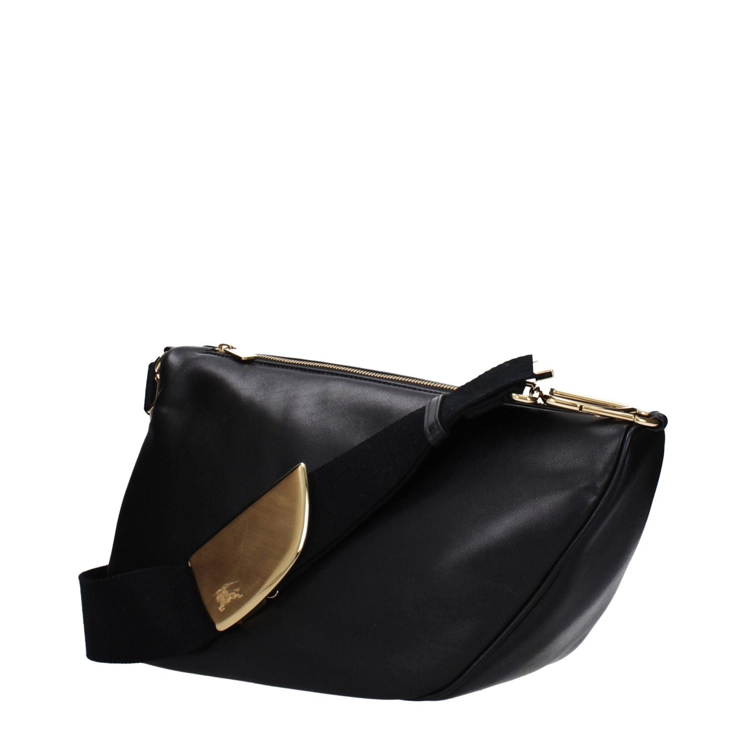 Front view with bag zipped and handles upright.