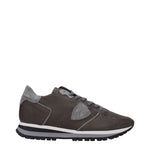 Philippe Model Gray Leather Sneakers PH-15086904836361-EU39/US6