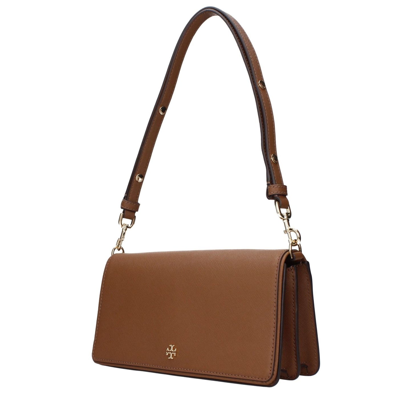 Tory Burch Brown Leather Shoulder Bags TO15109930090761BT