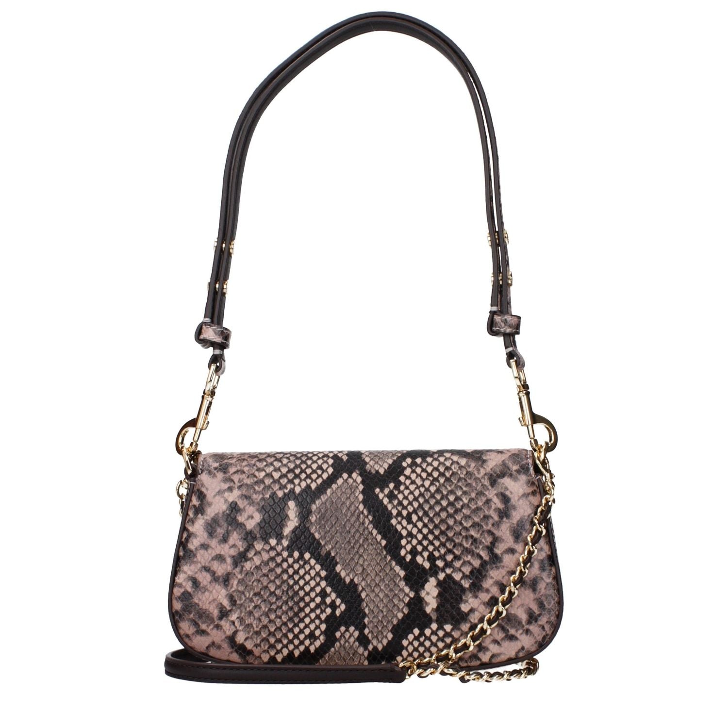 Front view with bag zipped and handles upright.