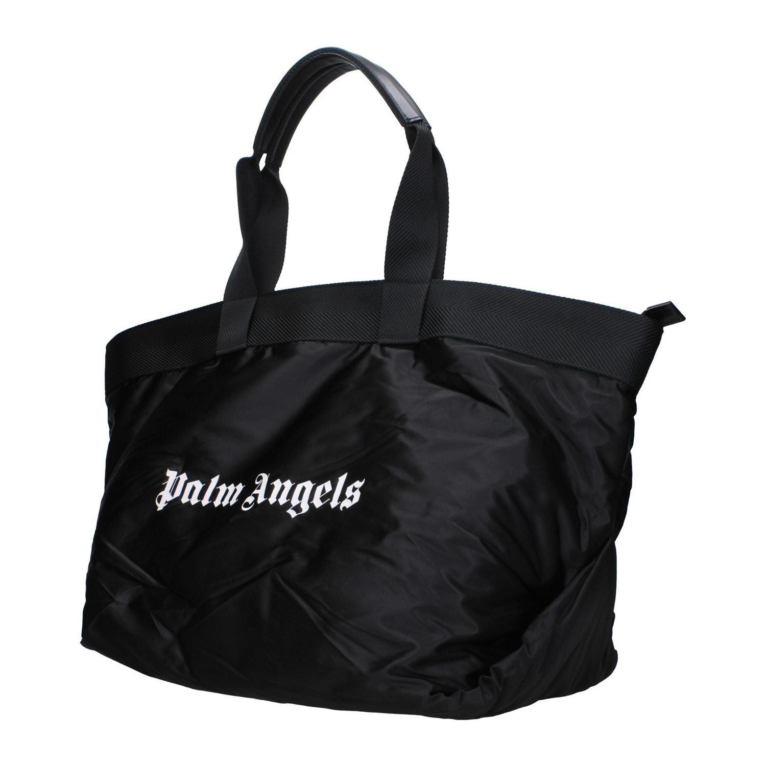 Front view with bag zipped and handles upright.