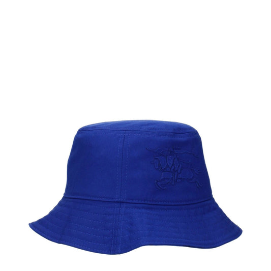Burberry Blue Fabric Bucket Hats BU-15215953740041-S