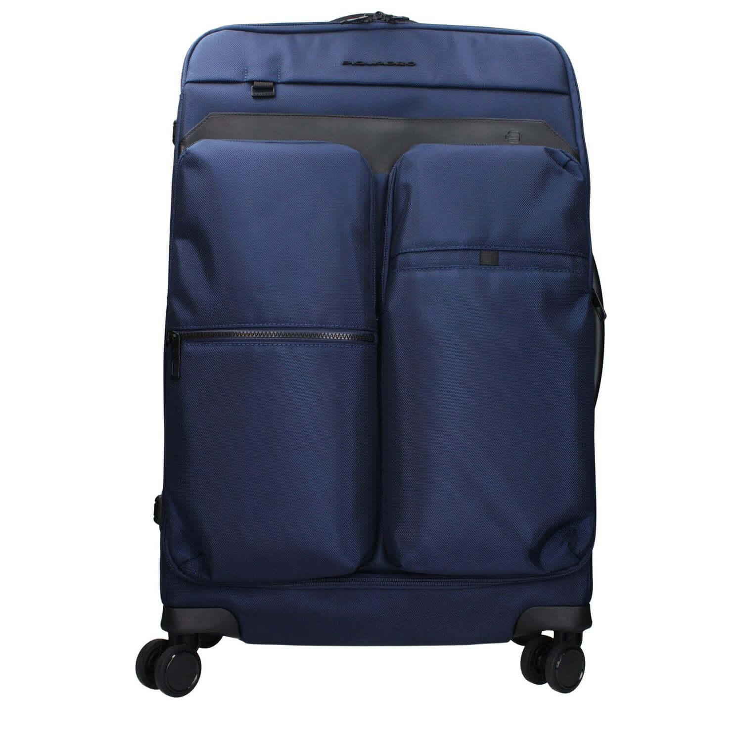 Piquadro Blue Fabric Luggage And Travel