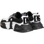 Dolce & Gabbana White Black Logo Airmaster Sneakers Shoes MV6540-43