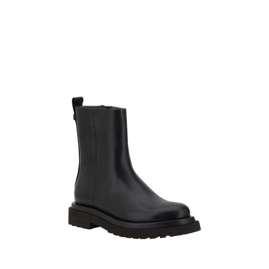 Brunello Cucinelli Leather Ankle Boots BR-MZOLG3089C101-EU36/US6