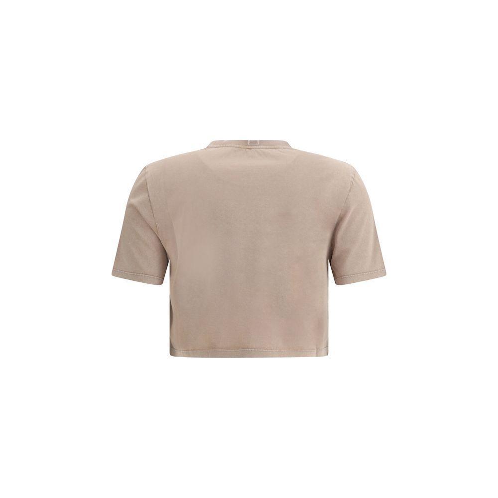 Fendi Cropped T-Shirt FE-FS9715ASNIF1RX9-M