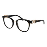 Marciano by Guess Brown Women Glasses Frame in acetate full-rim design with demo lenses, round style, and branded case included.