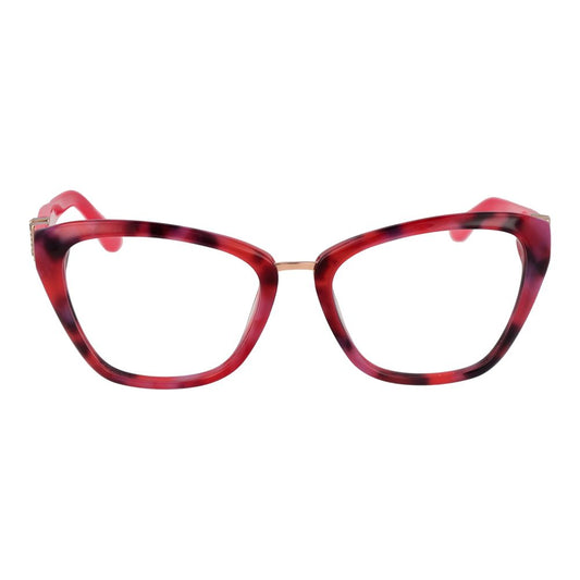 Marciano by Guess Multicolor Women Glasses Frame in cat eye style, full-rim acetate with demo lenses and multicolor design. Size 52-17-140.
