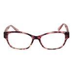 Marciano by Guess Pink Women Glasses Frame in rose acetate with full-rim cat eye style, size 53-16-140, includes branded case.