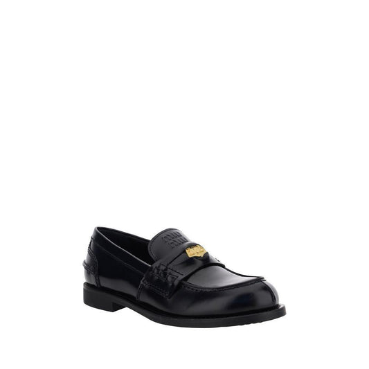 Miu Miu Penny Loafers MI-5D773DF020ULXF0002-EU38.5/US8.5