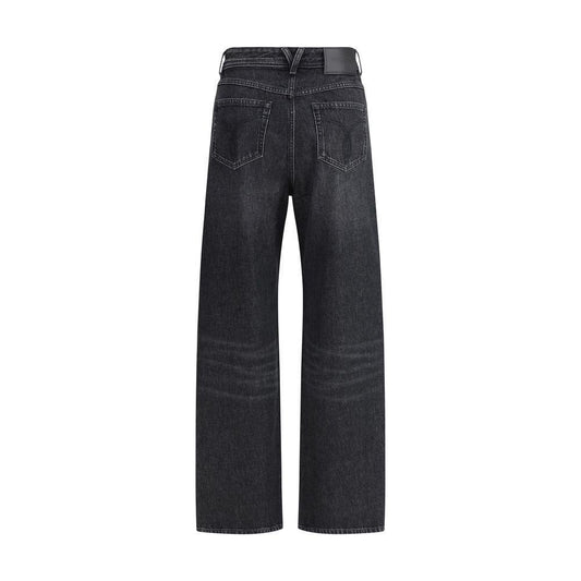 Versace Cut-Out detail Jeans