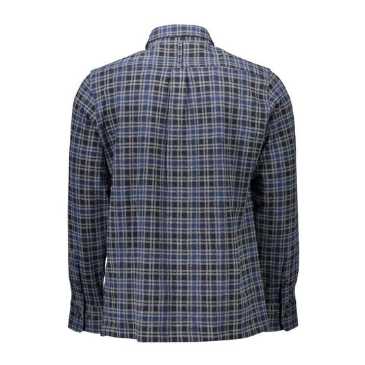 Gant Blue Cotton Shirt GA-9085-S