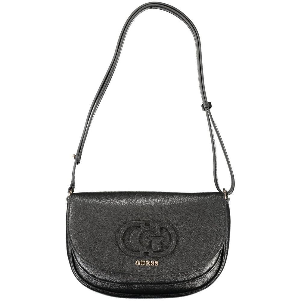 Guess Jeans Black Polyethylene Women Handbag GU-39218