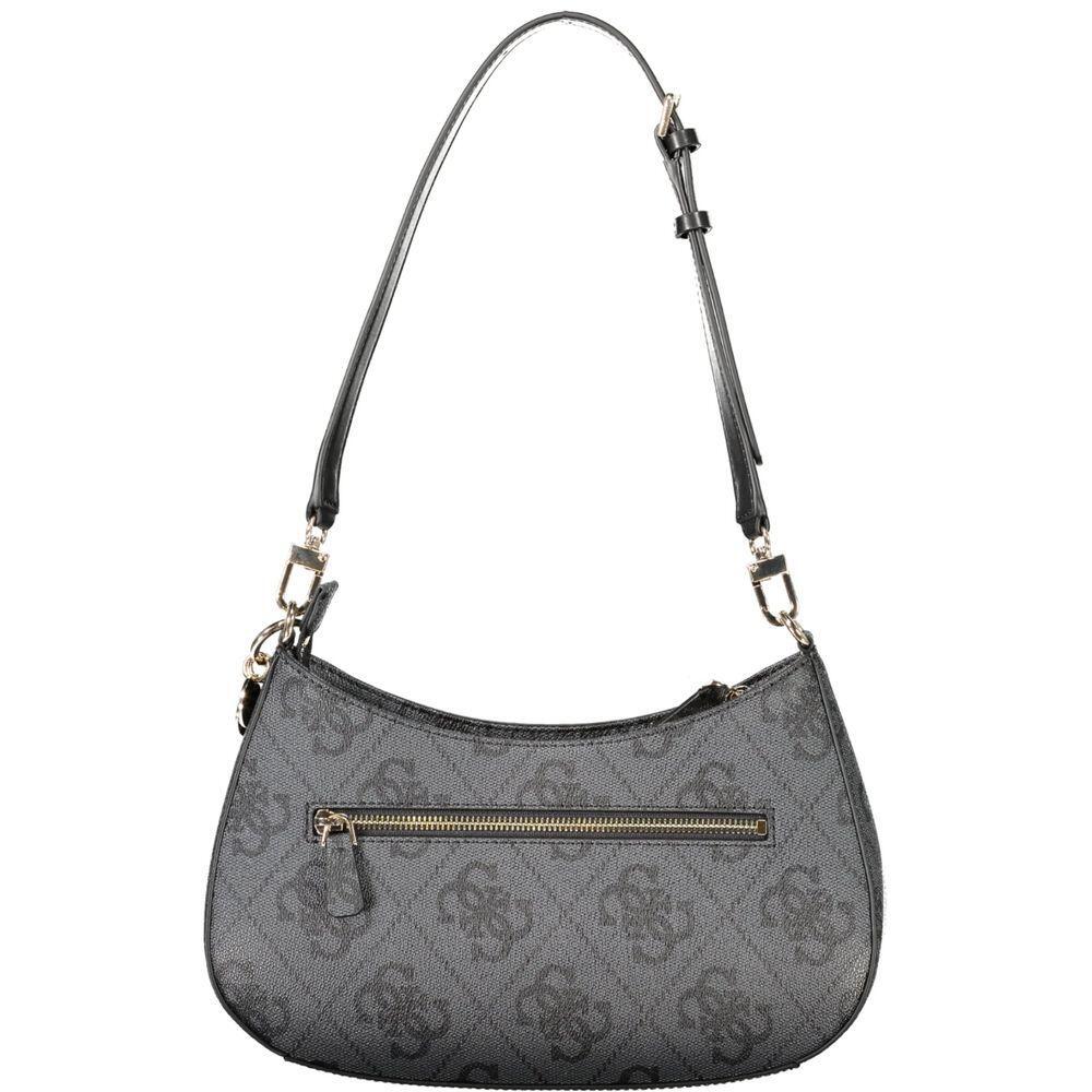 Front view with bag zipped and handles upright.
