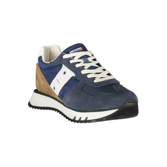 Blauer Blue Leather Men Sneaker BL-39235-EU40/US7