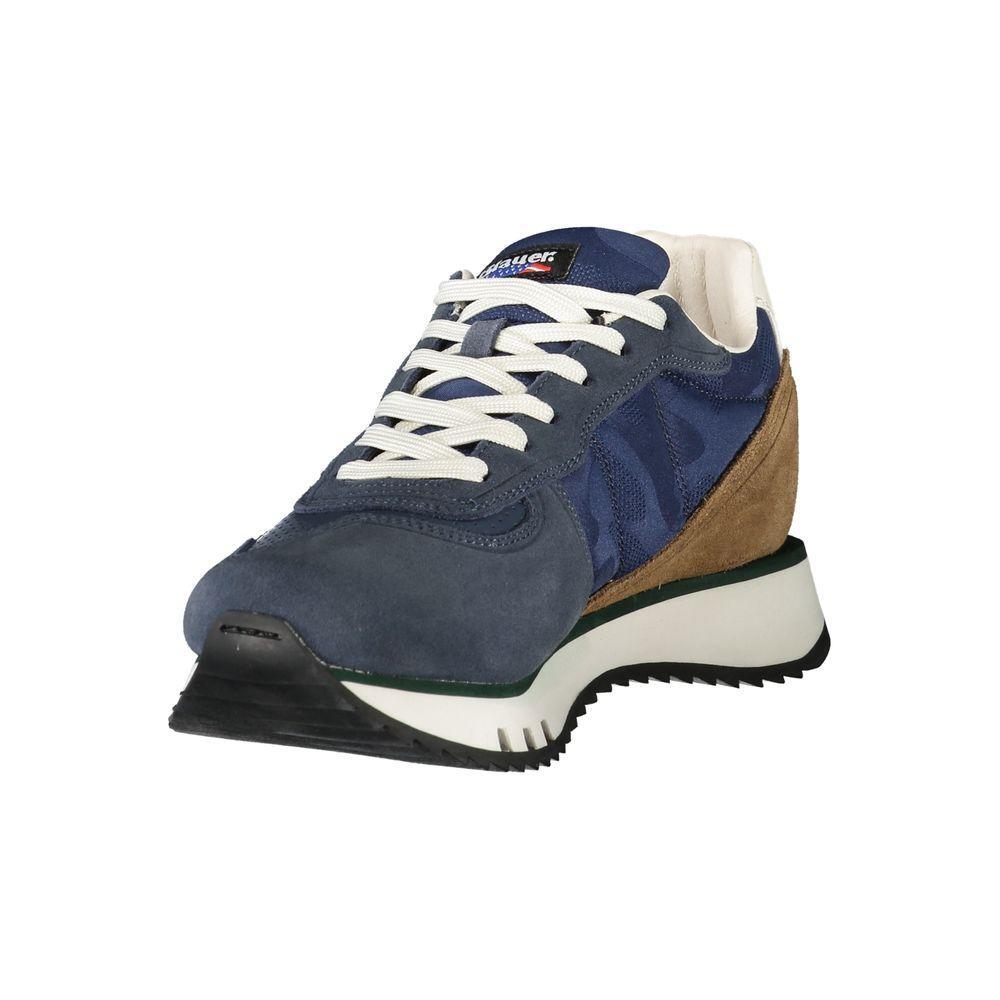 Blauer Blue Leather Men Sneaker BL-39235-EU40/US7