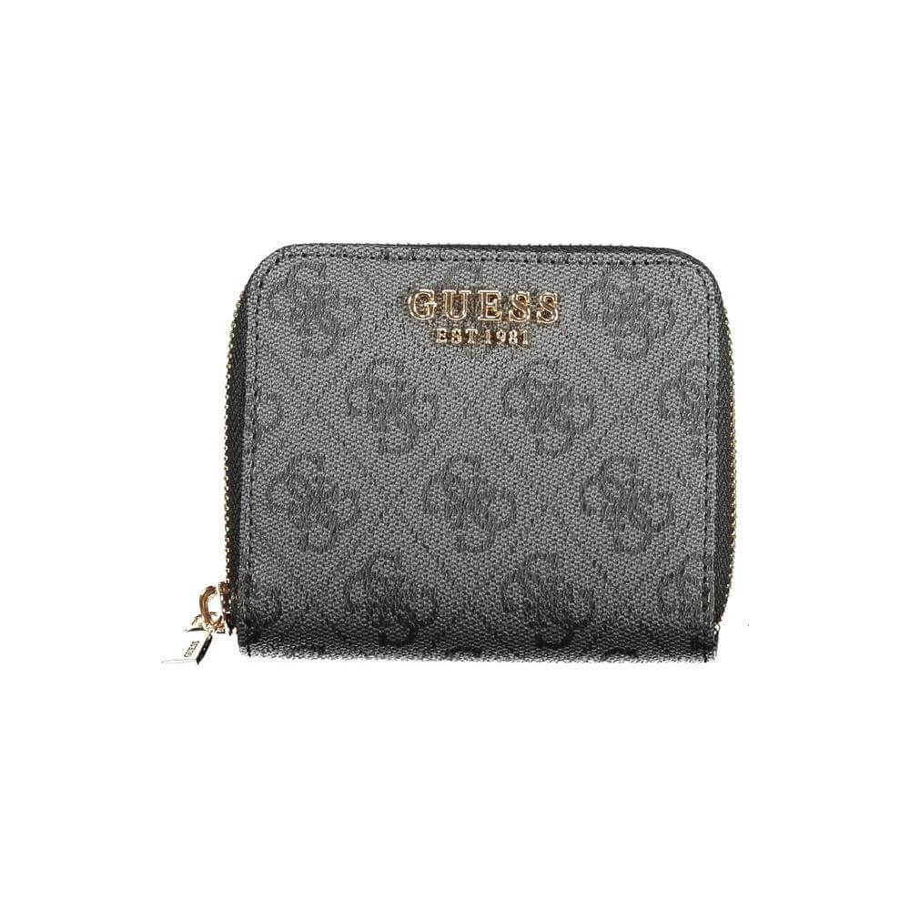 Guess Jeans Black Polyethylene Women Wallet