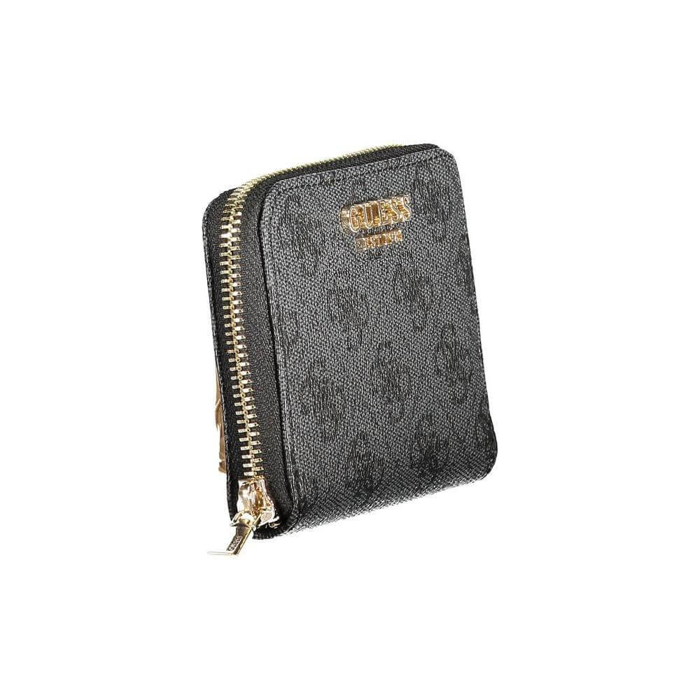 Guess Jeans Black Polyethylene Women Wallet