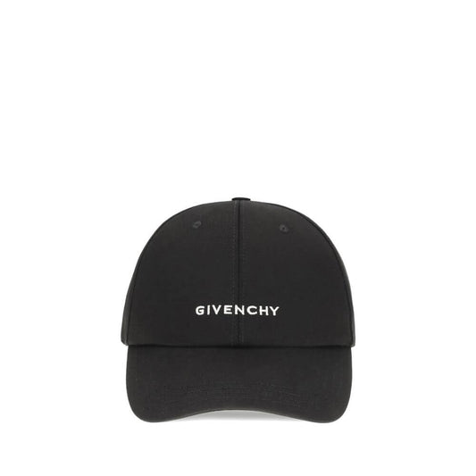 Givenchy Black Cotton Cap (Baseball Hat)