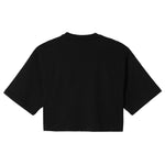Comme Des Fuckdown Black Cotton Tops & T-Shirt CO-15821-S